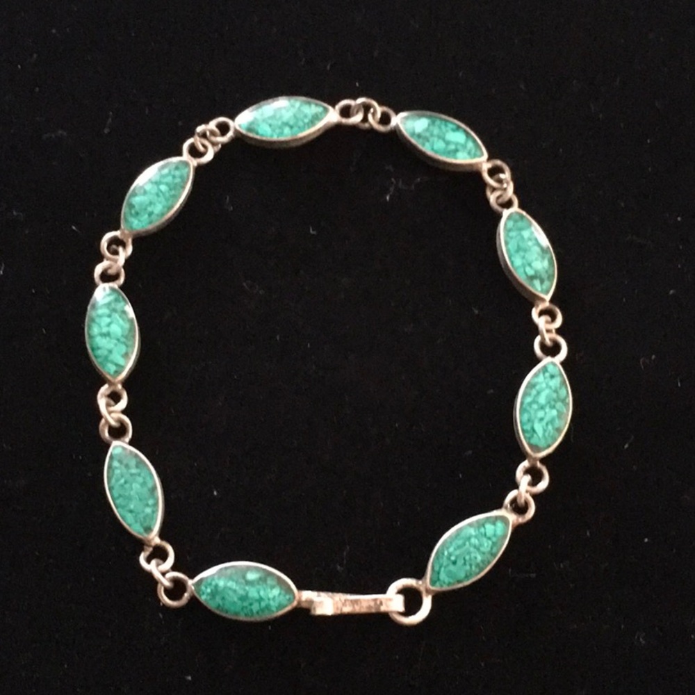 Mixed Lot Of Turquoise Nugget And Stone Bracelets - image 5